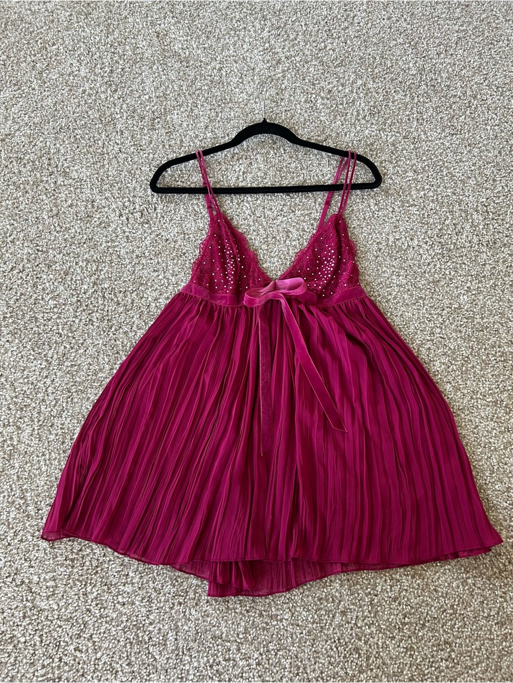 Deep Magenta Babydoll Chemise - Victoria’s Secret